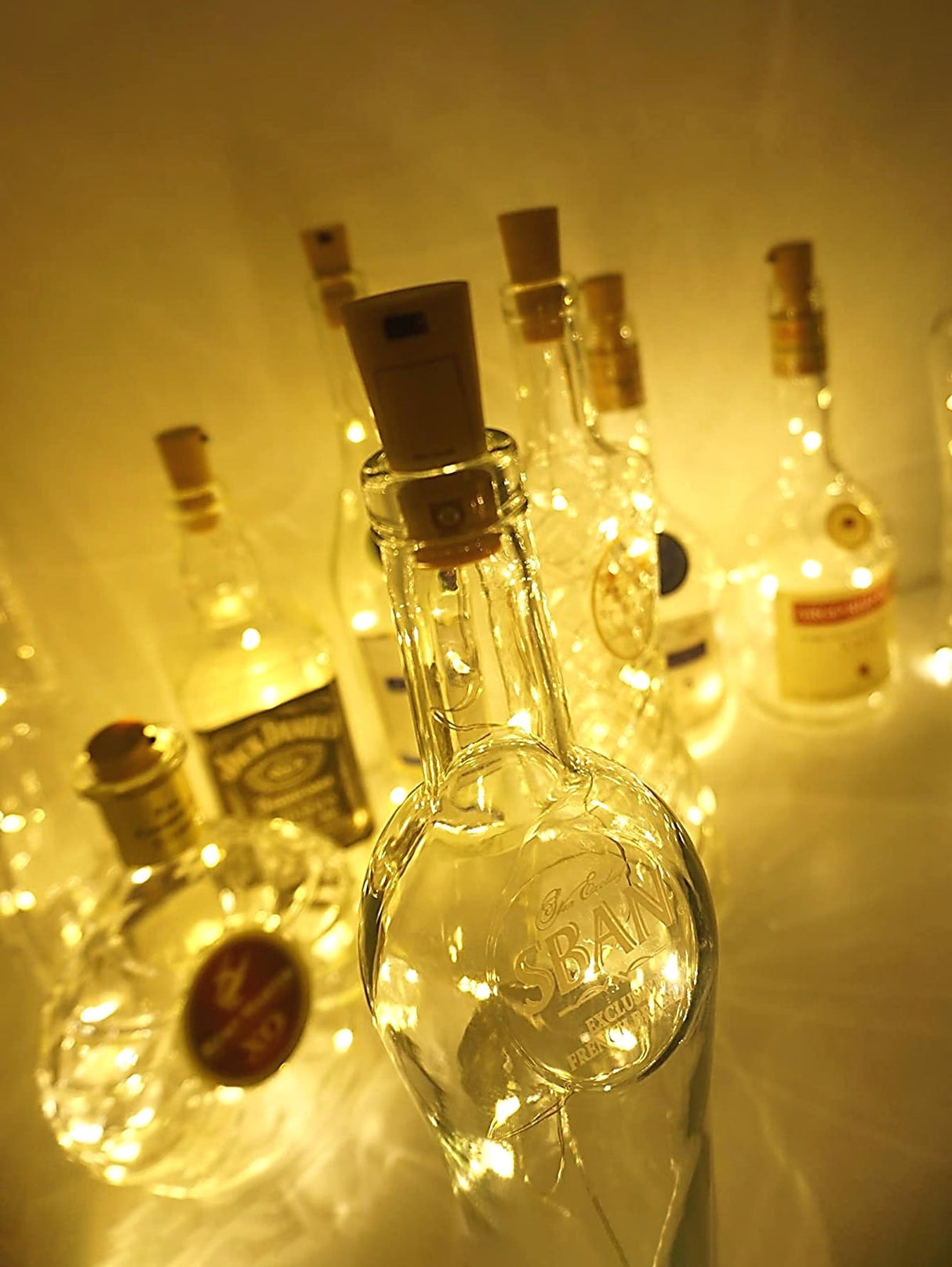 Copper String Light with 20pcs Bulb 1pc - Novelty Lighting