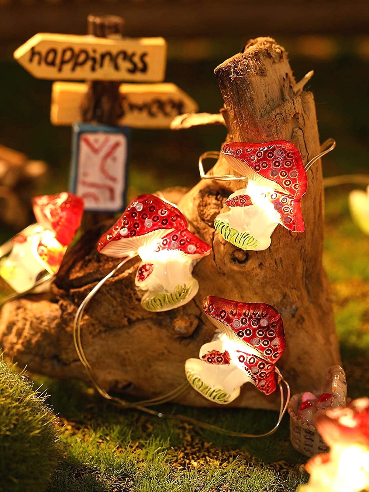 30 Led 3M Mushroom String Light - Novelty Lighting