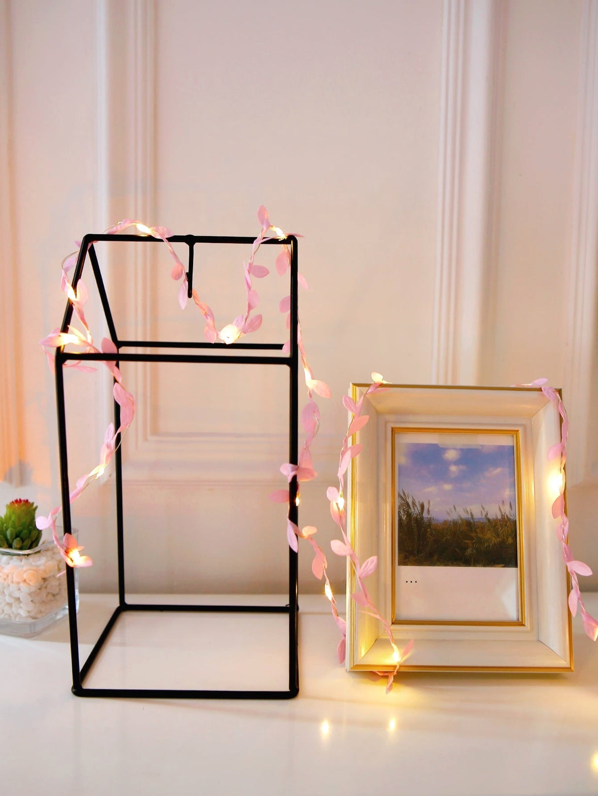 Artificial Leaf String Light with 20pcs Bulb 1pc - Novelty Lighting