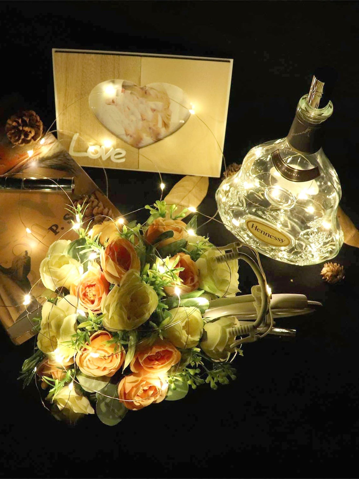 String Light with 10pcs Bulb 1pc - Novelty Lighting