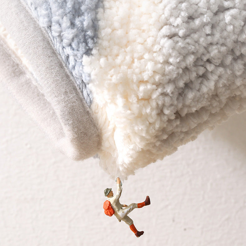 Color Zigzag Texture Bath Mat