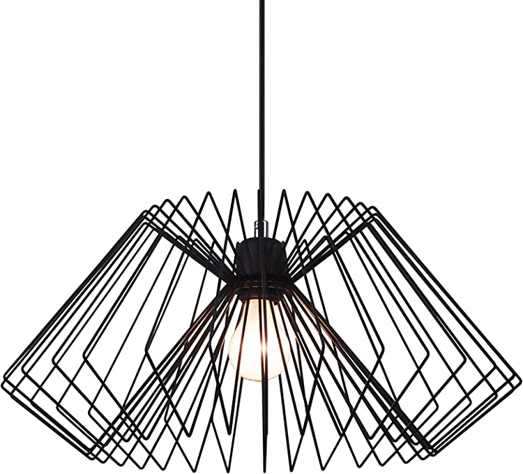 Creative Wrought Iron Cage Pendant Lamp