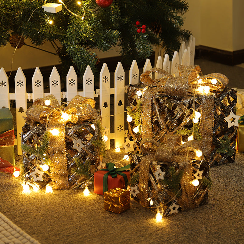 Christmas Star Gift Box Set of Three