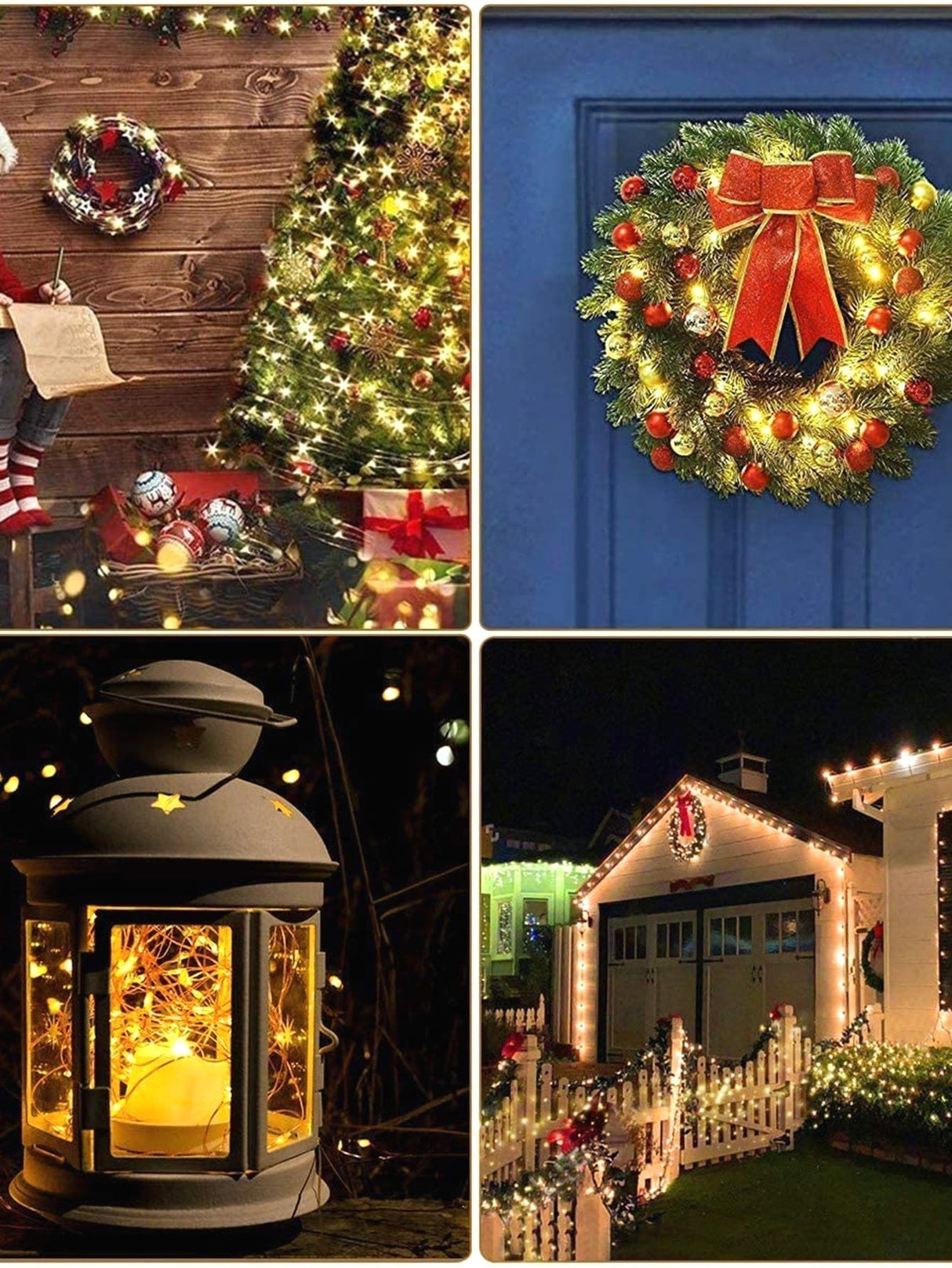 Copper String Light with 200pcs Bulb 1pc - Novelty Lighting