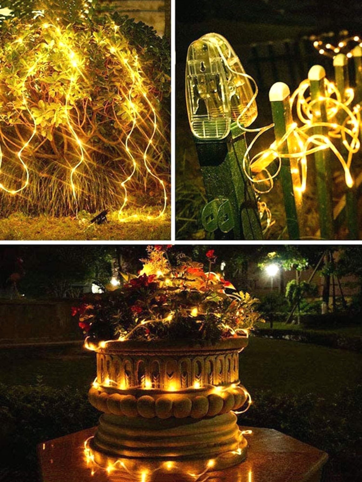 5m Waterproof String Lights with 8 Modes with 50pcs Bulb 1pc - Novelty Lighting