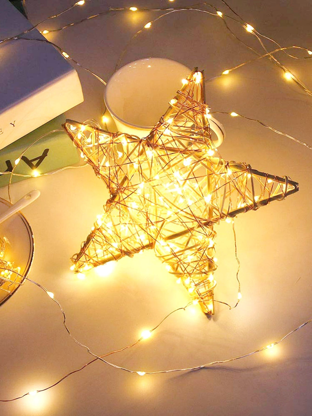 Copper String Light with 30pcs Bulb 2pcs - Novelty Lighting