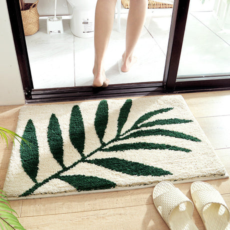 Feblilac Dark Blue Starry Night Bath Mat