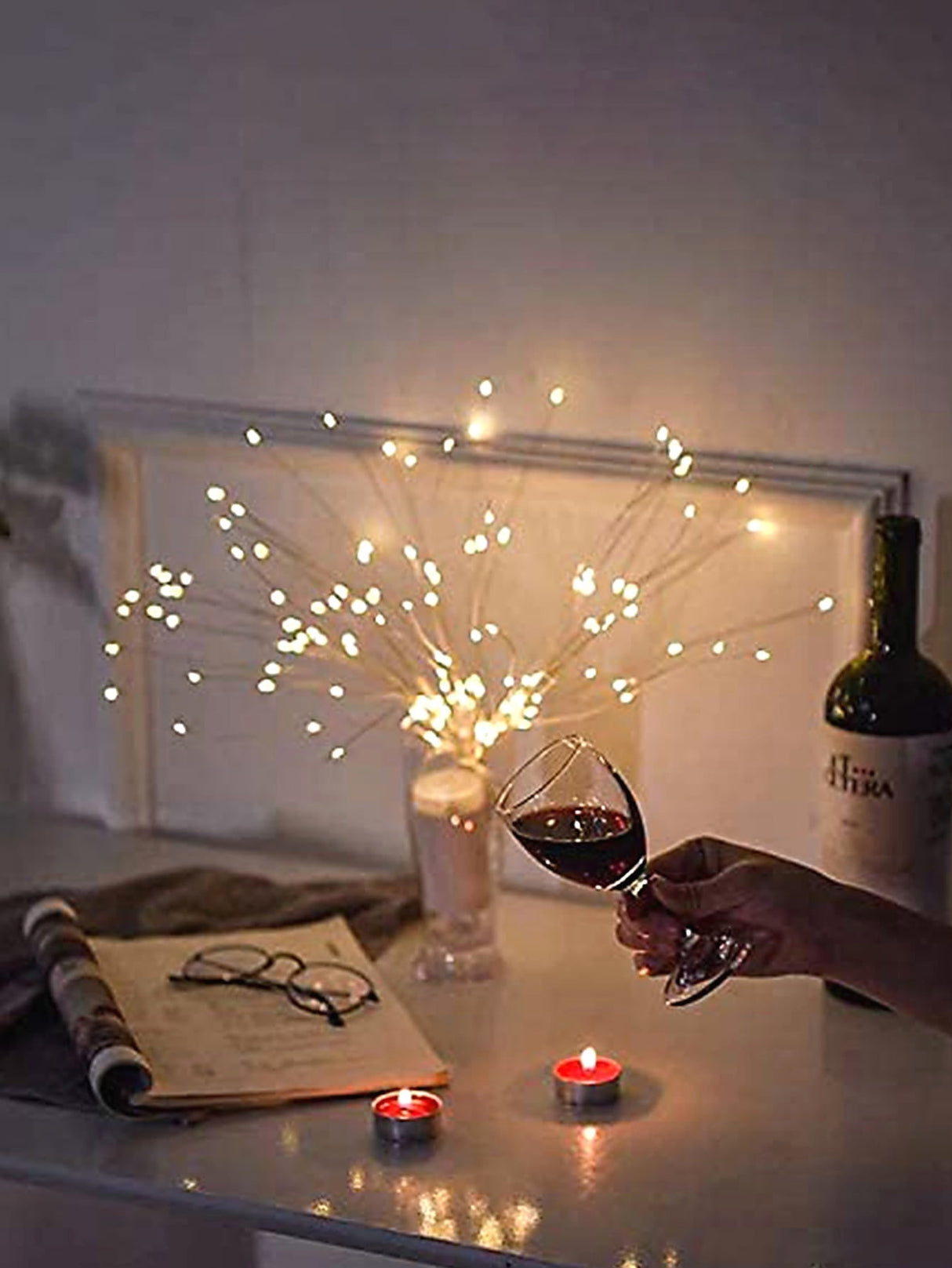 Firework Design String Light with 90pcs Bulb 1pc - Novelty Lighting