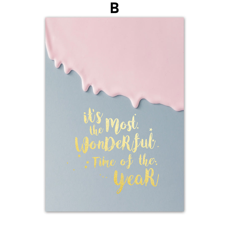 Poster Flower Street Landscape Wall Art Canvas Painting Posters And Prints Wall Pictures For Living Room Decor