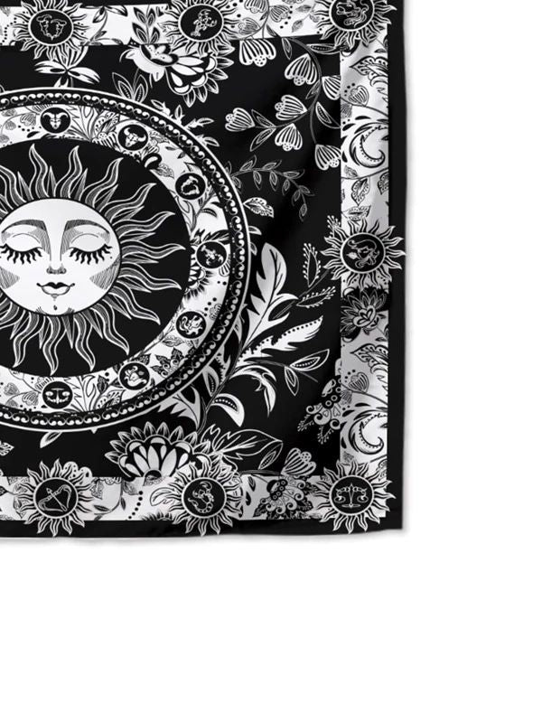 Abstract Sun Print Tapestry