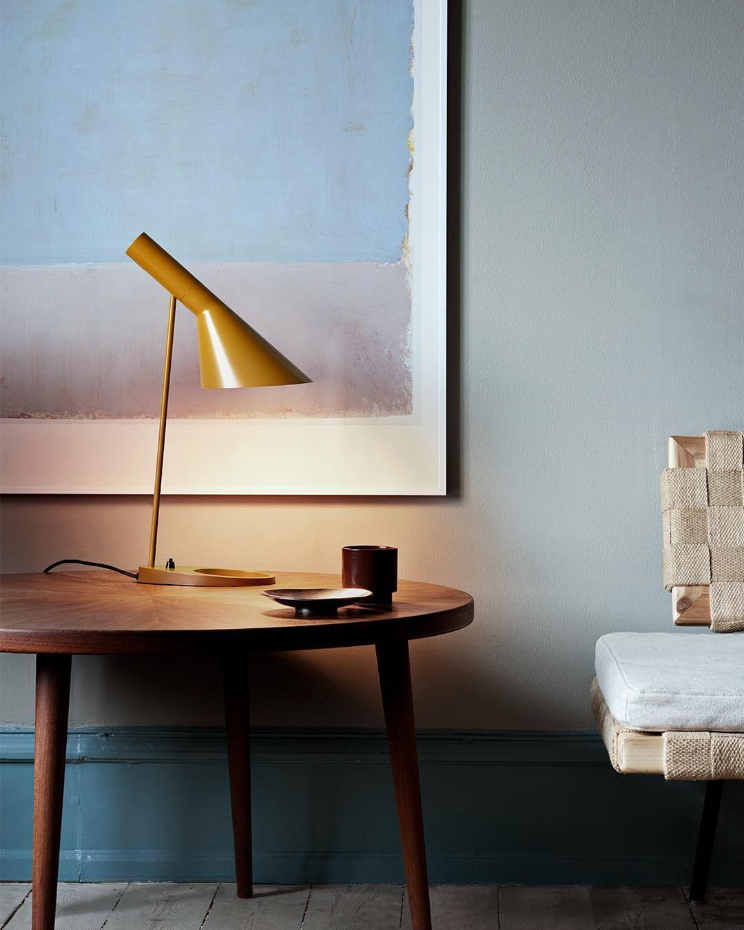 Black Danish Table Lamp