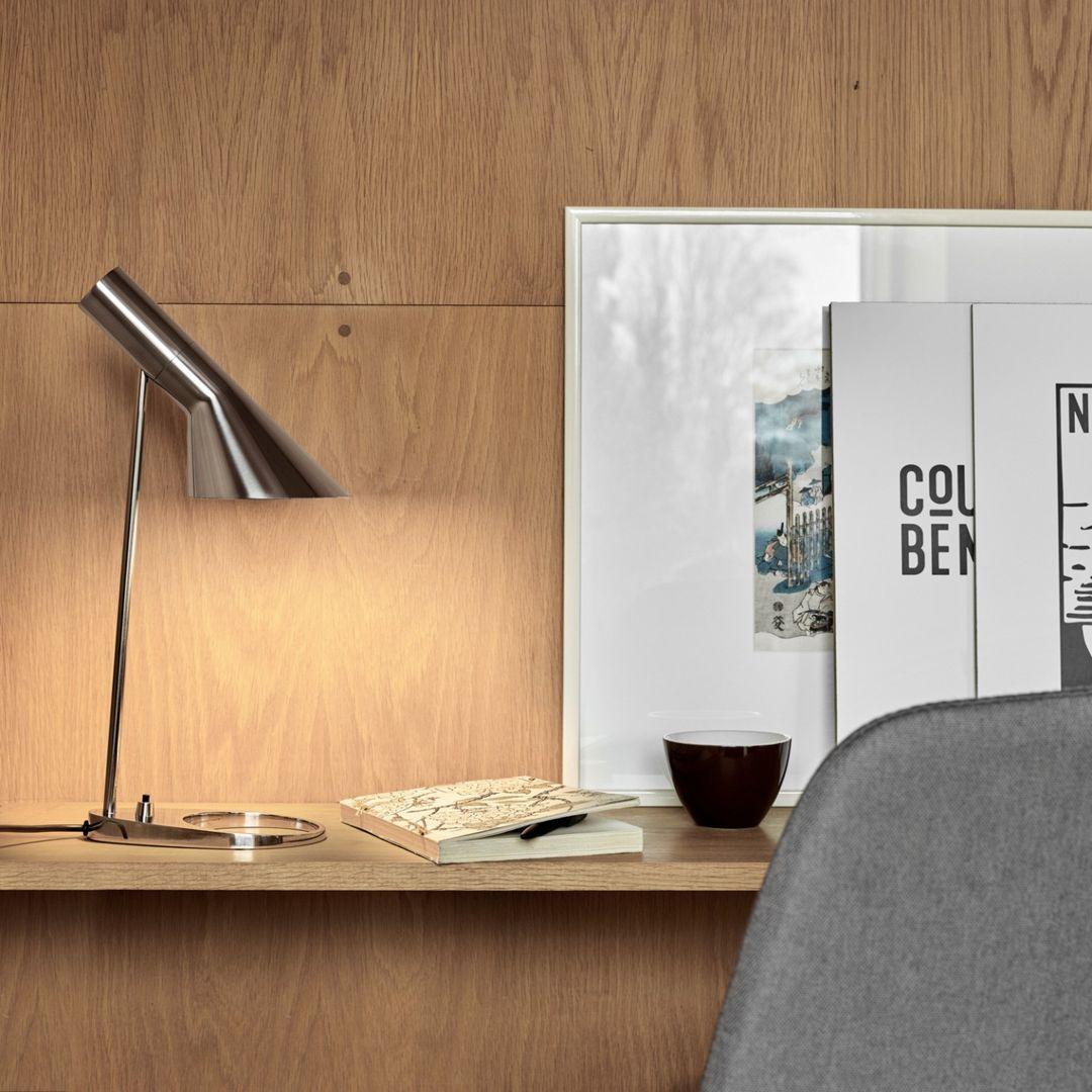 Black Danish Table Lamp