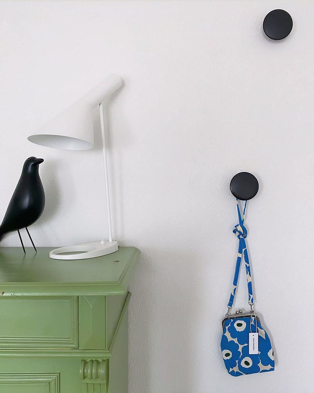 Black Danish Table Lamp