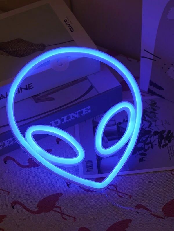 Alien Design Neon Light
