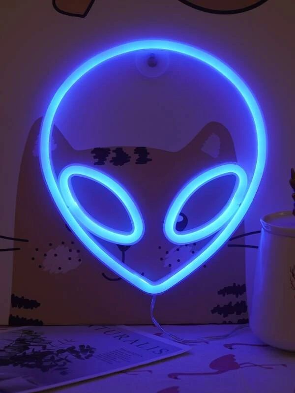 Alien Design Neon Light