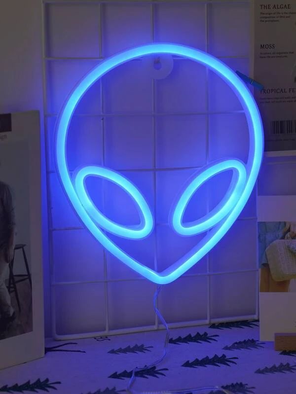 Alien Design Neon Light