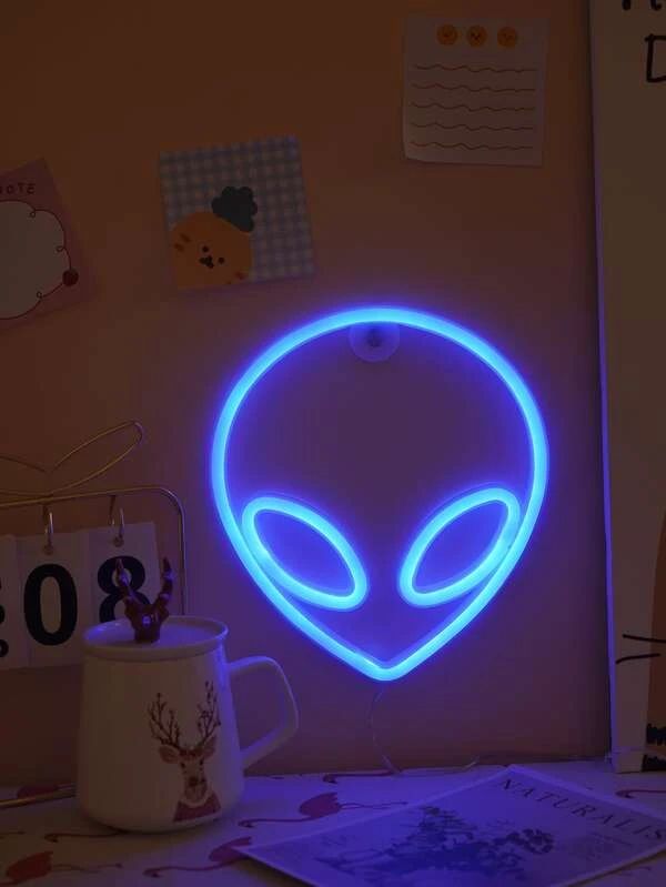 Alien Design Neon Light