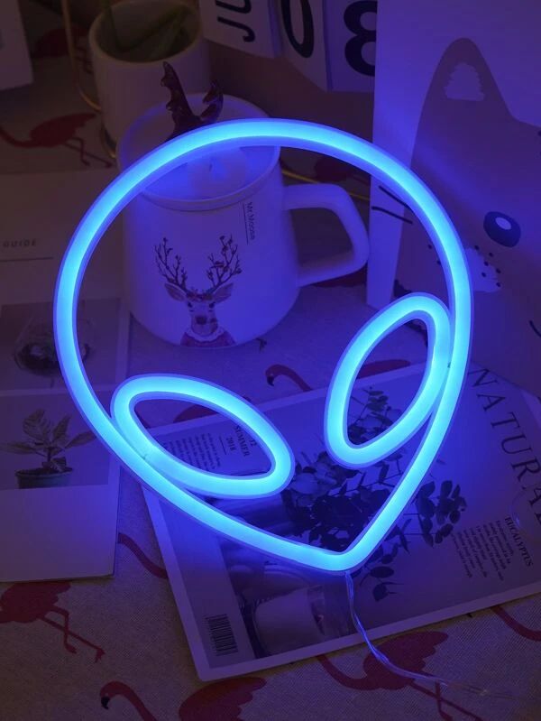 Alien Design Neon Light