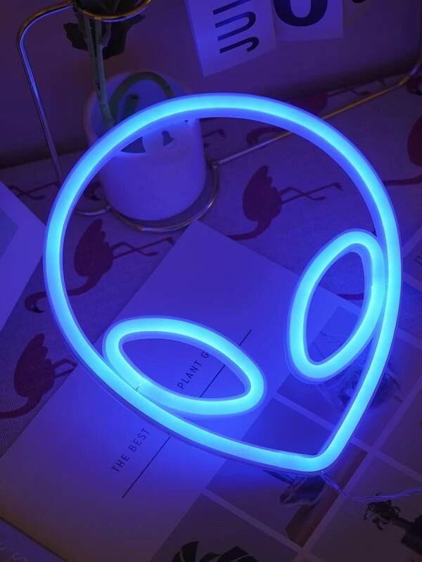 Alien Design Neon Light