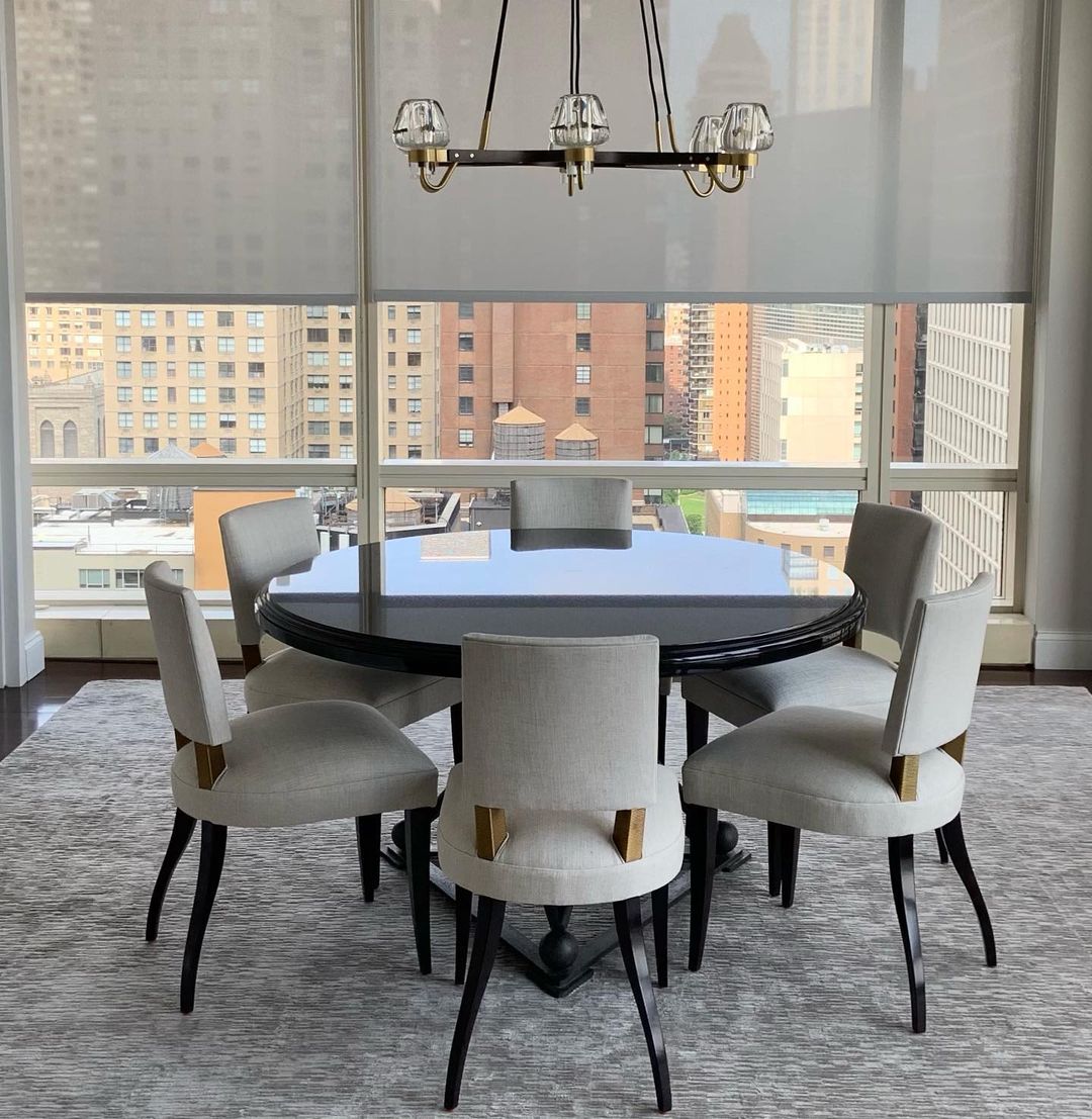 Antique Brass Glass Chandelier