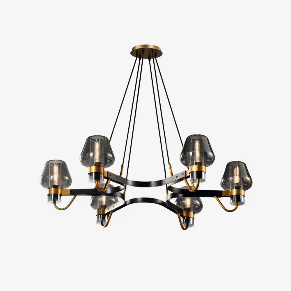 Antique Glass Chandeliers