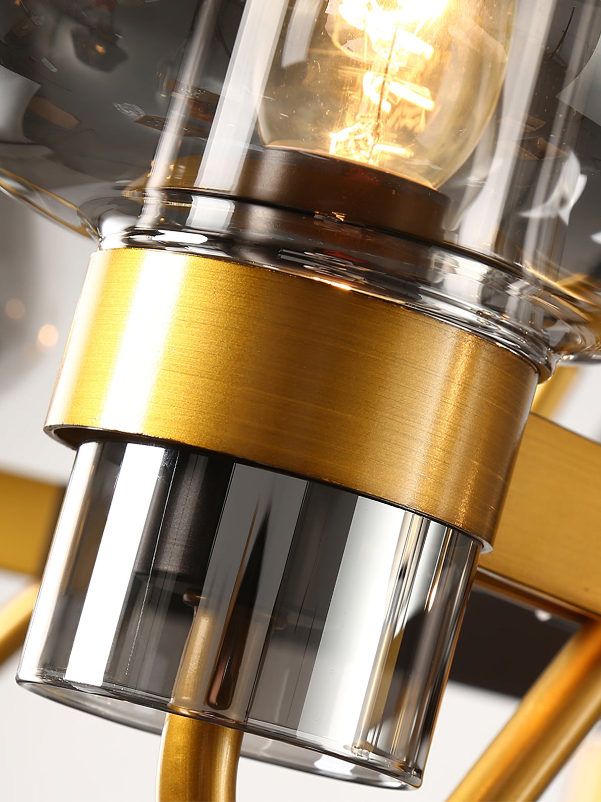 Antique Glass Chandeliers