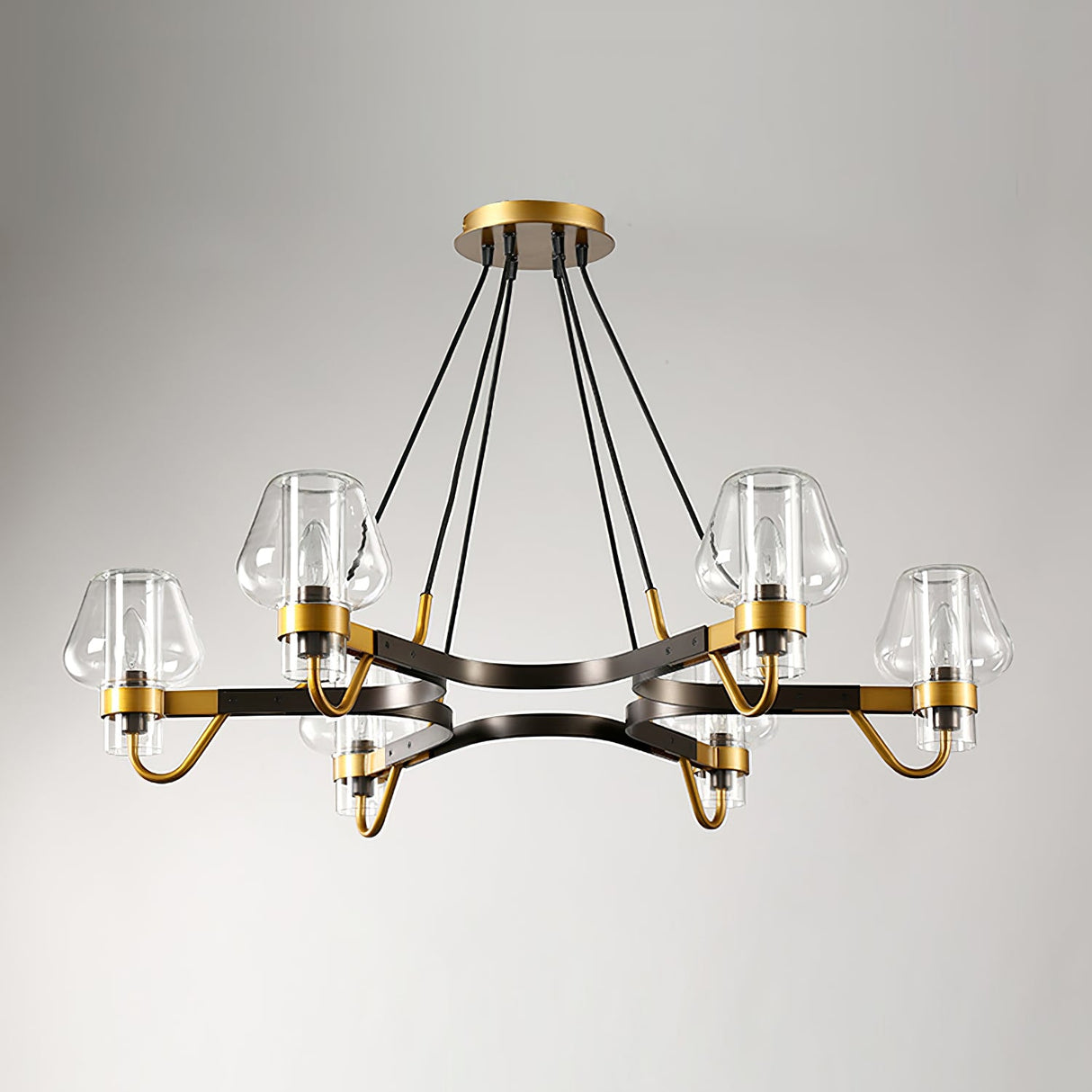 Antique Glass Chandeliers