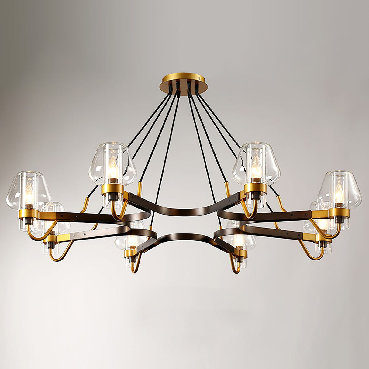 Antique Glass Chandeliers