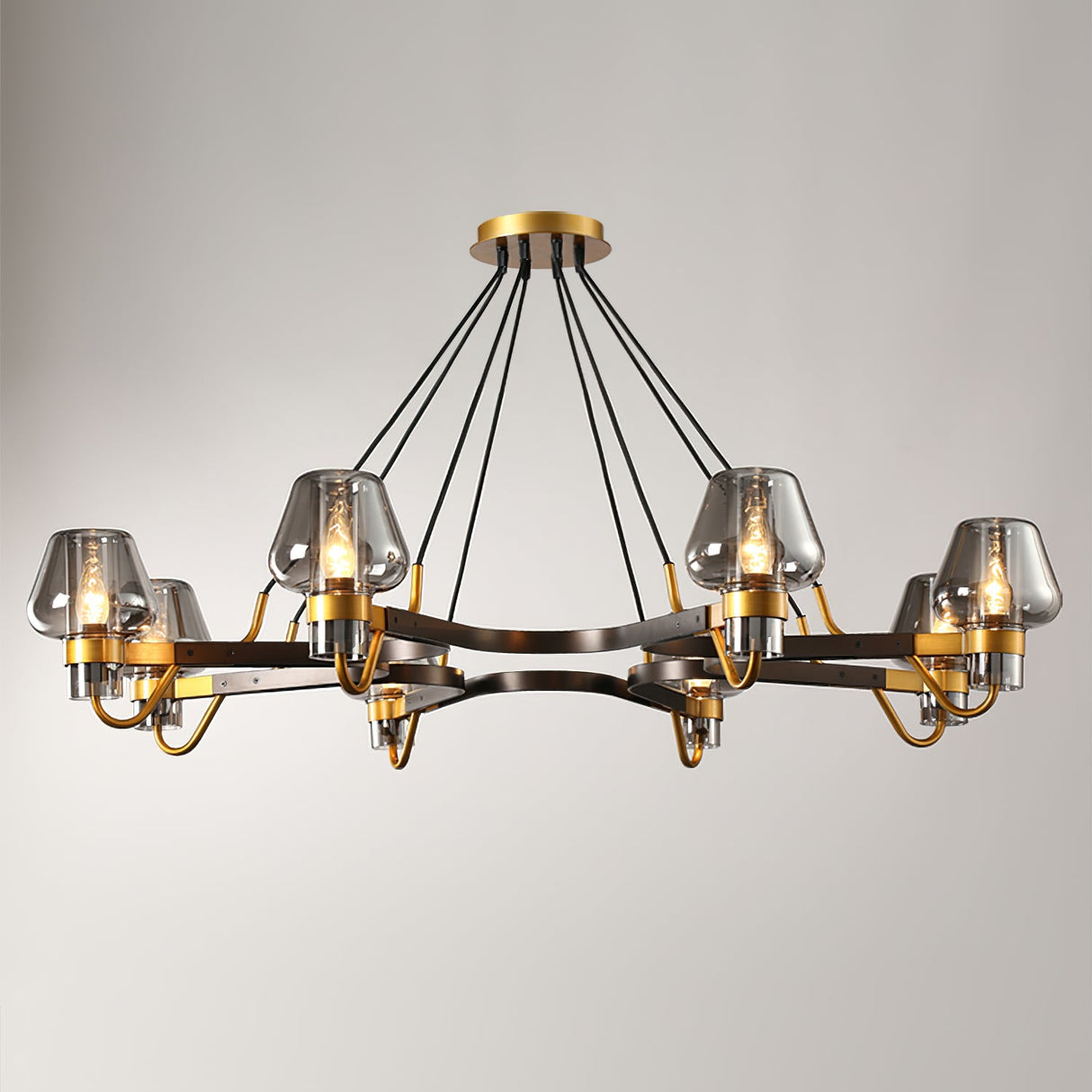 Antique Glass Chandeliers