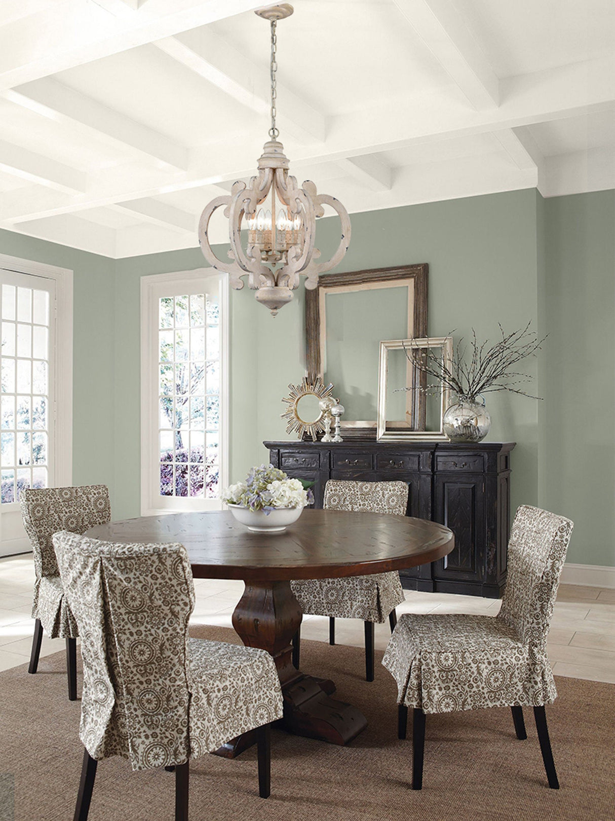 Antique White Style Chandelier