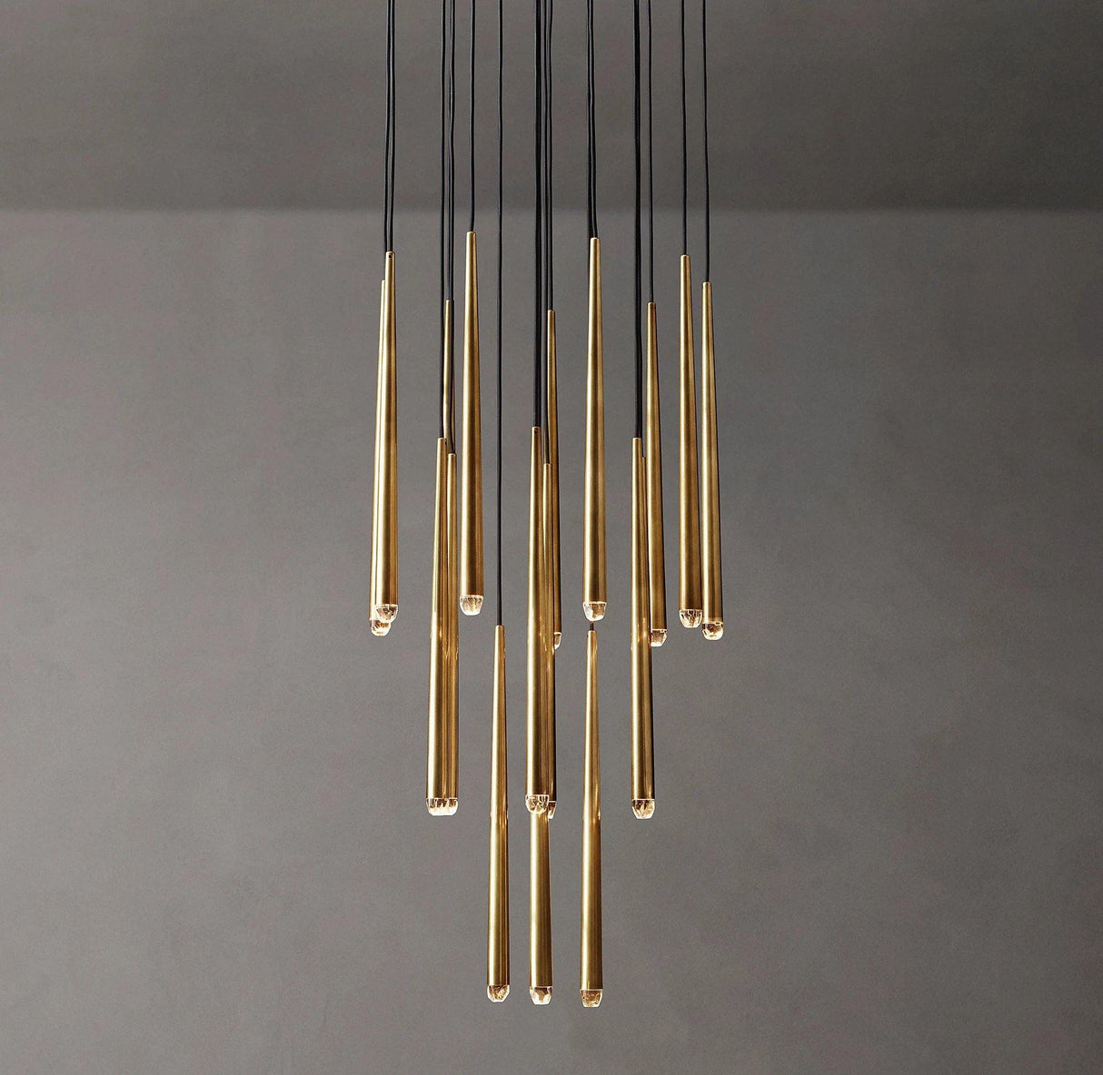 Cone Tube Round Chandeliers