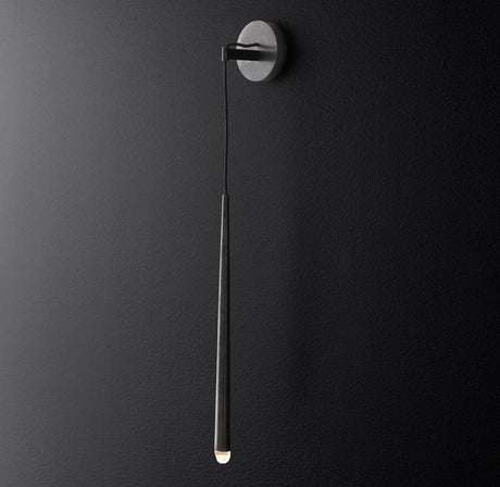 Brass Cone Pipe Wall Lamp