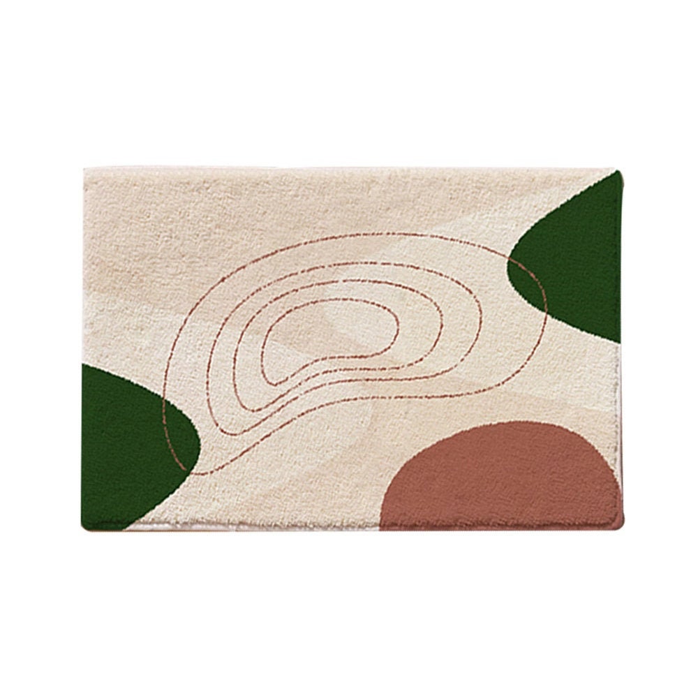 Artistic Style Bathroom Mats