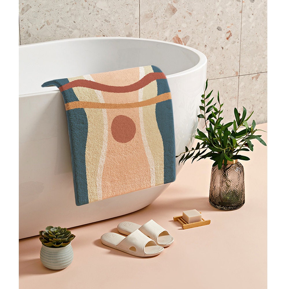 Artistic Style Bathroom Mats