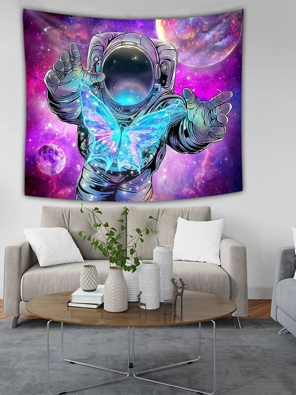 Astronaut Print Tapestry