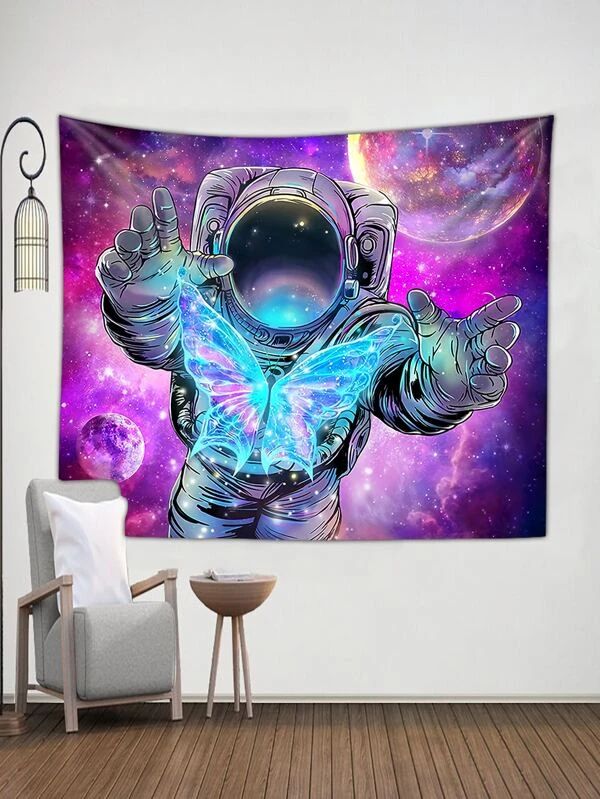 Astronaut Print Tapestry