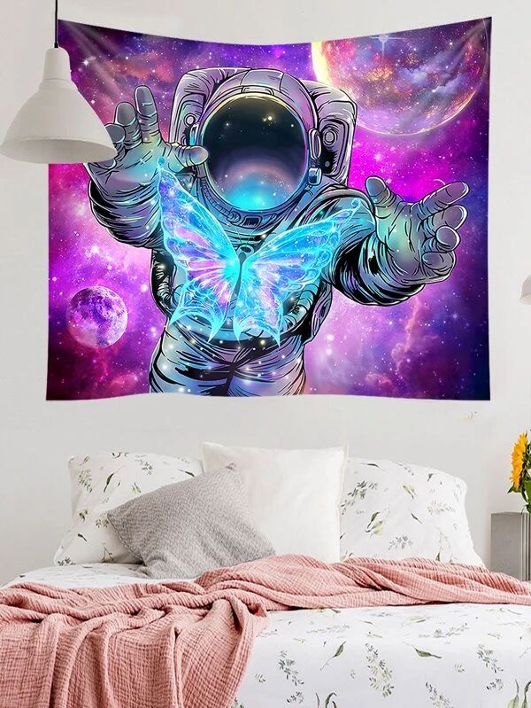 Astronaut Print Tapestry