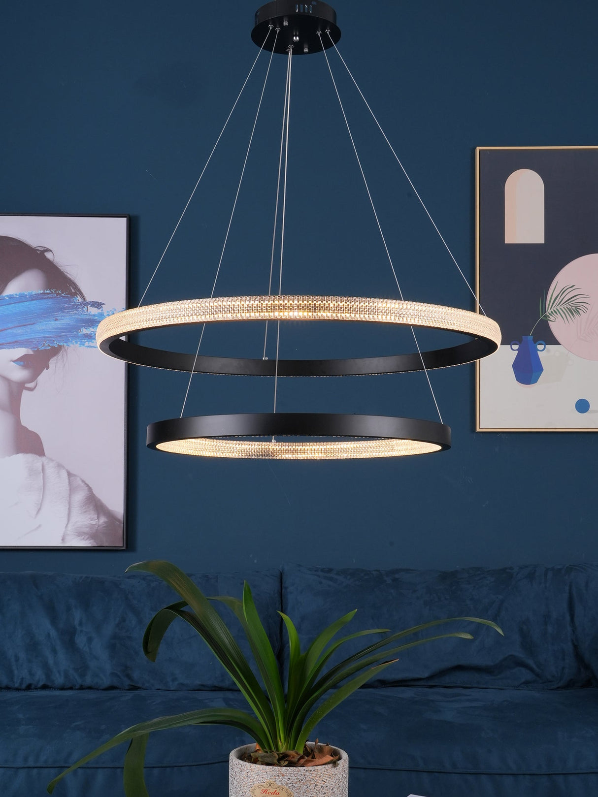 Black Aura Chandeliers