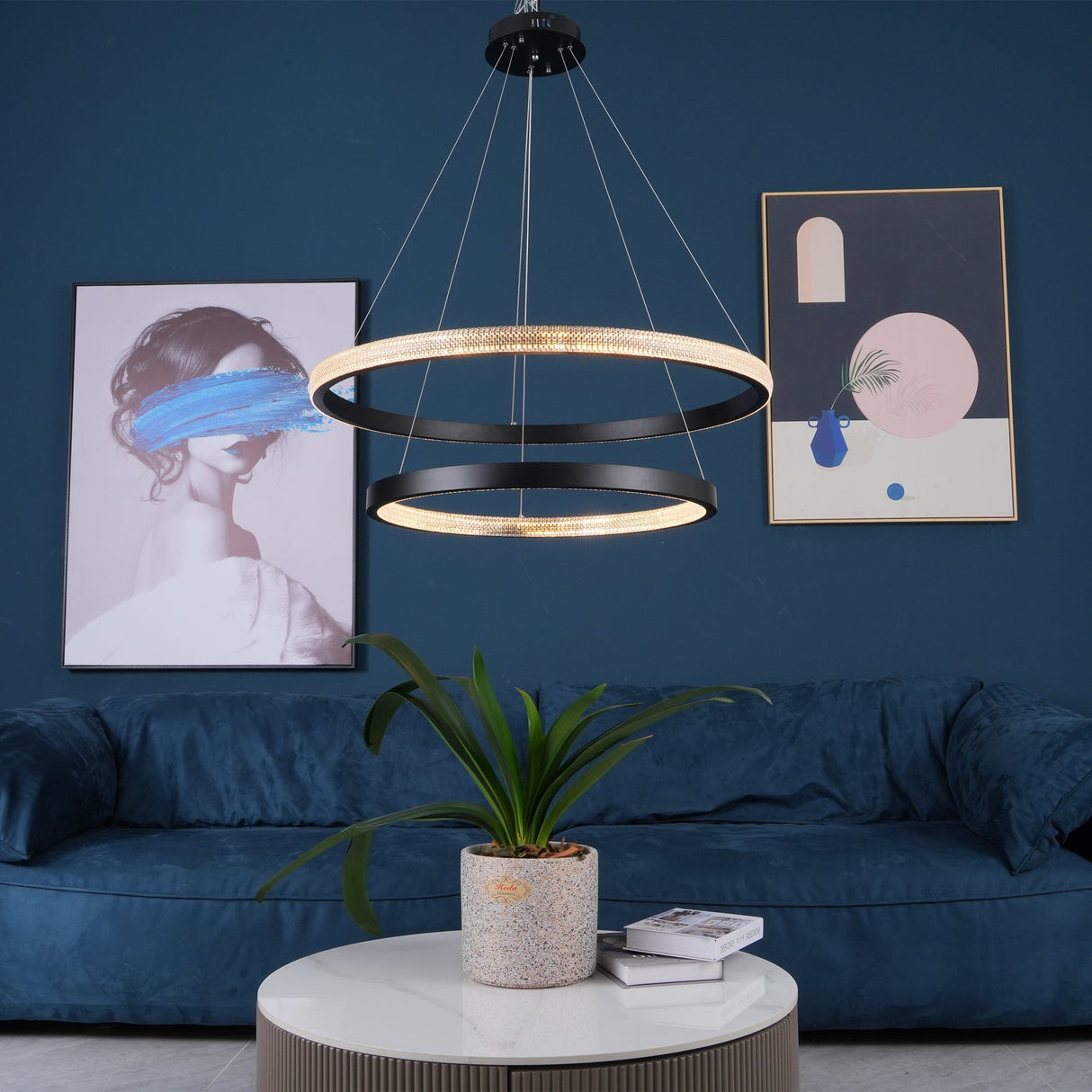 Black Aura Chandeliers