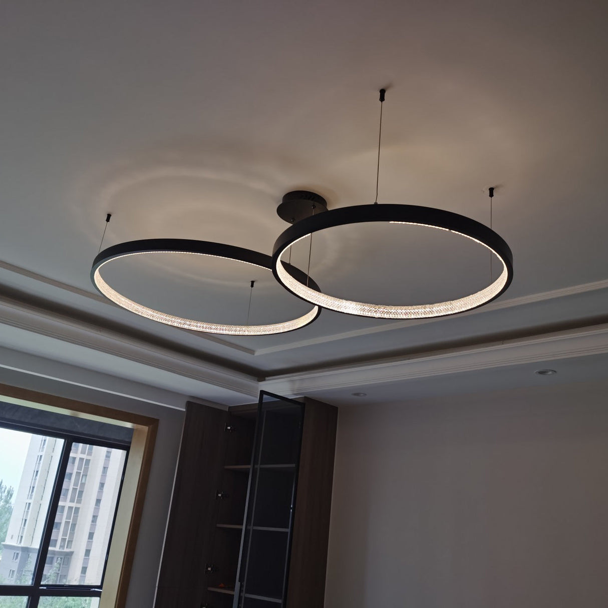 Black Aura Chandeliers