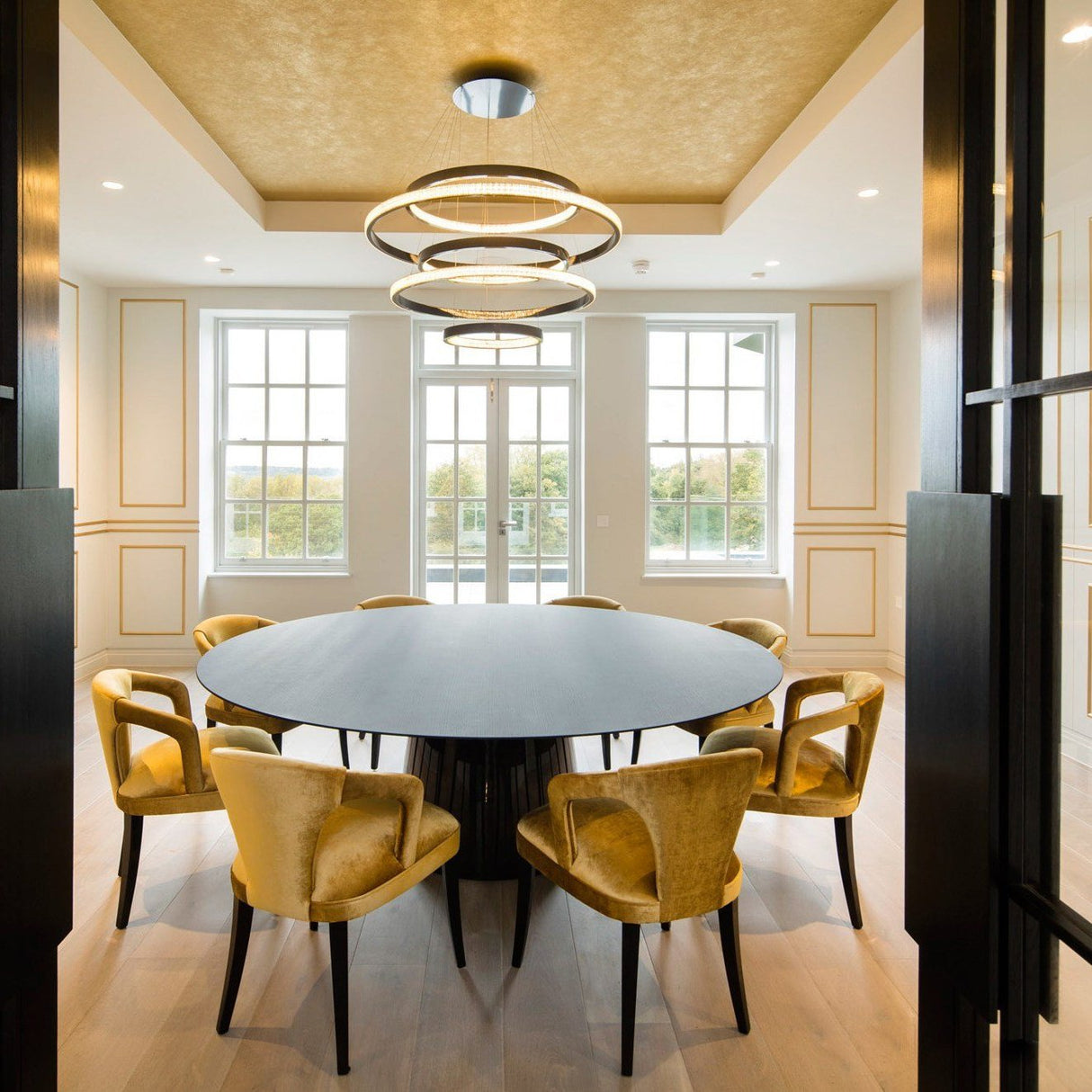 Black Aura Chandeliers