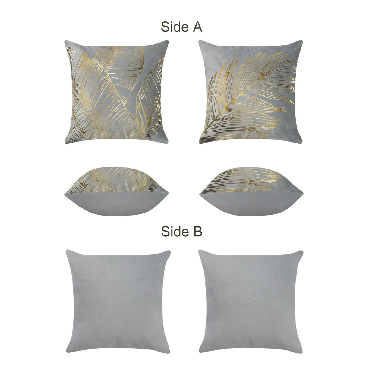 Gold Foil Stamping  Throw Pillow Covers