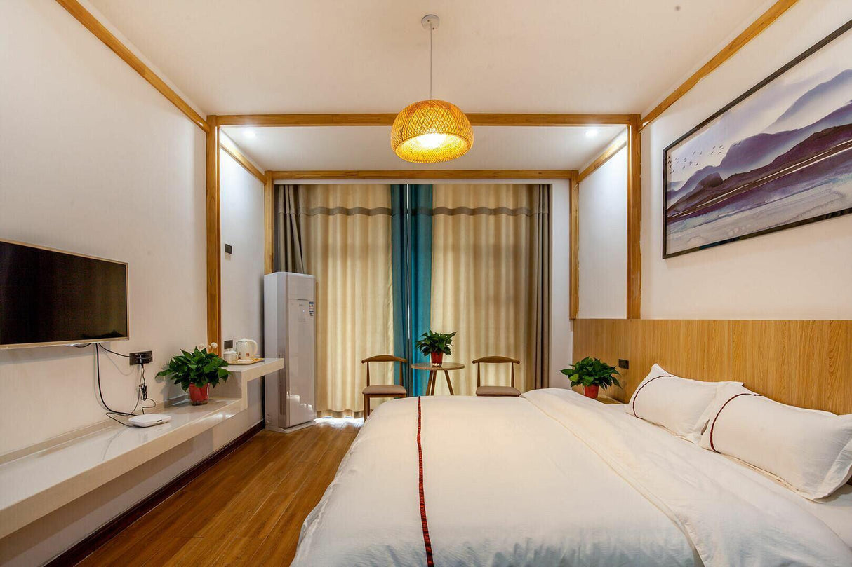 Bamboo Braided Pendant Lamp