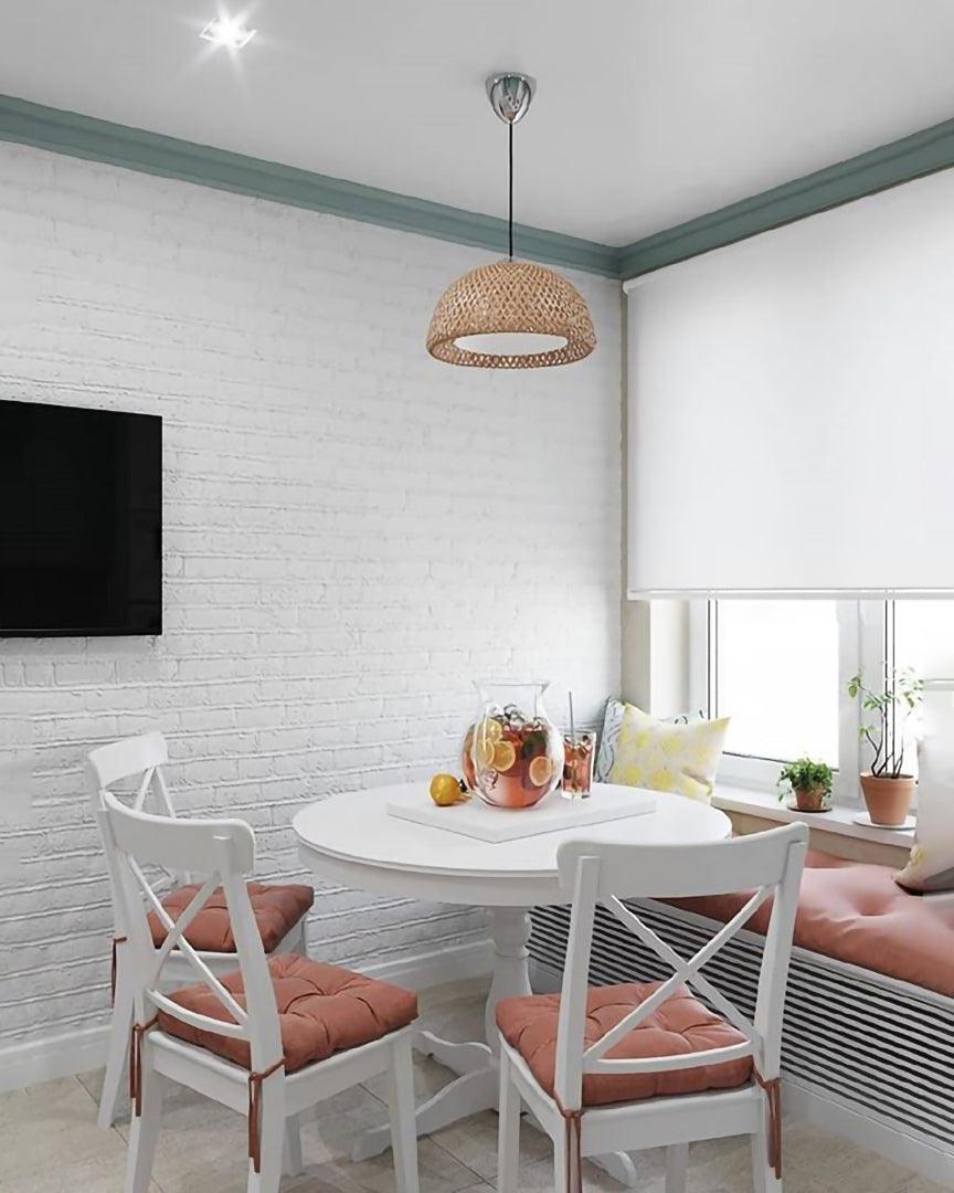 Bamboo Braided Pendant Lamp