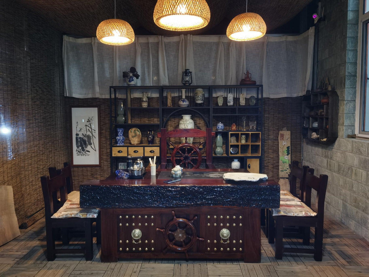 Bamboo Braided Pendant Lamp