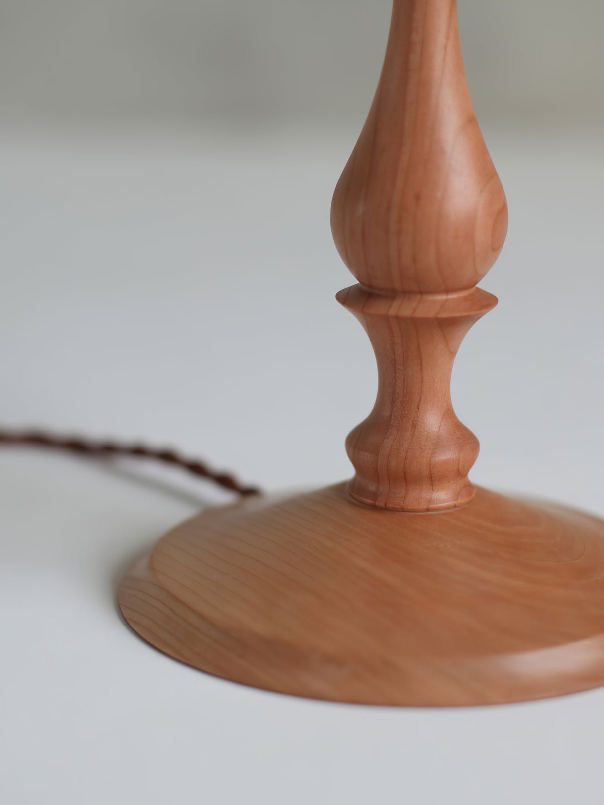 Bellini Wooden Turned Table Lamp