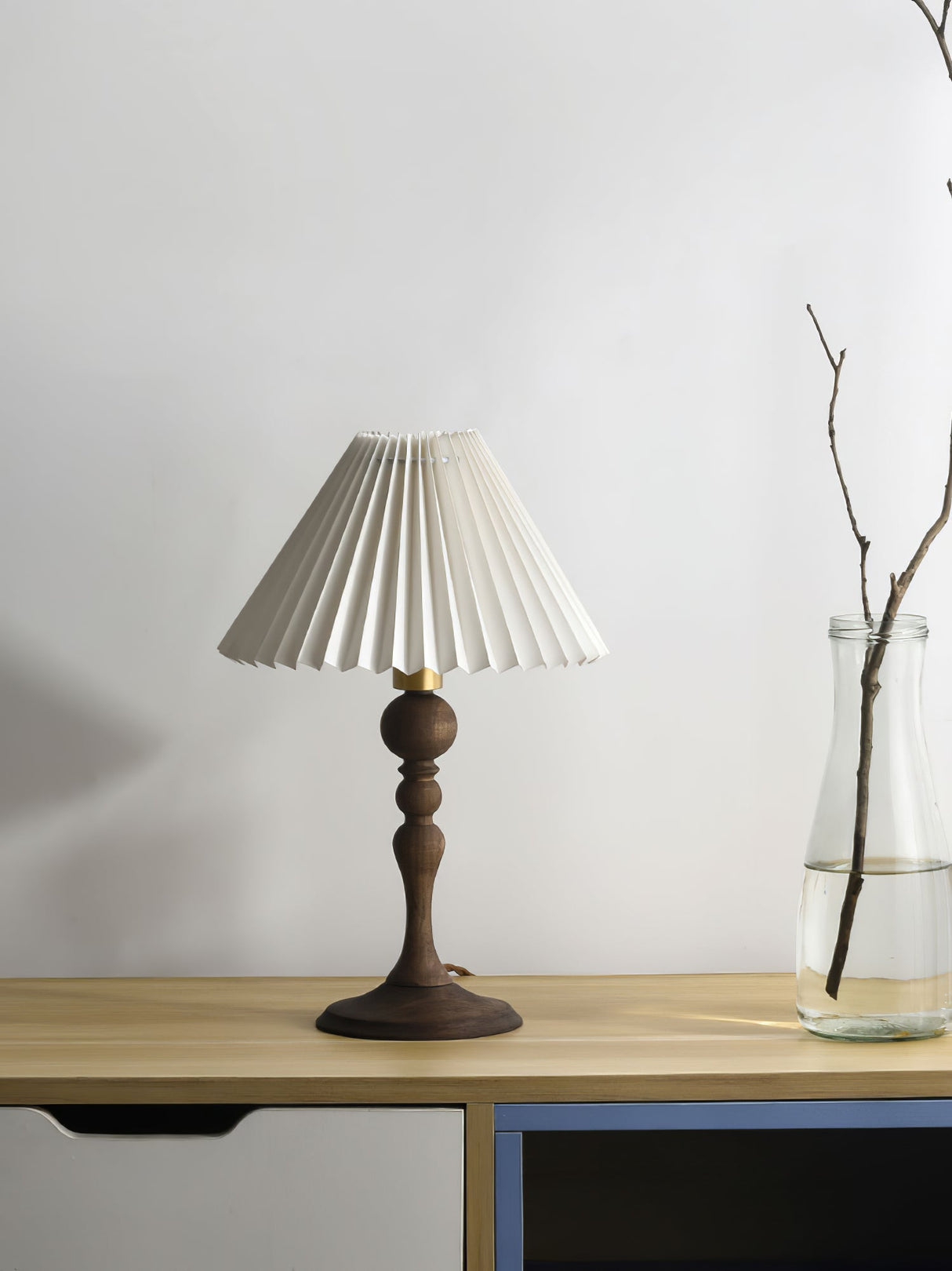 Bellini Wooden Turned Table Lamp