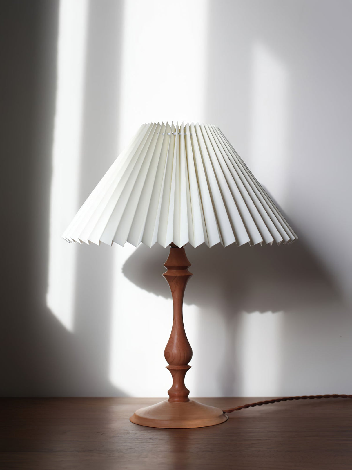 Bellini Wooden Turned Table Lamp
