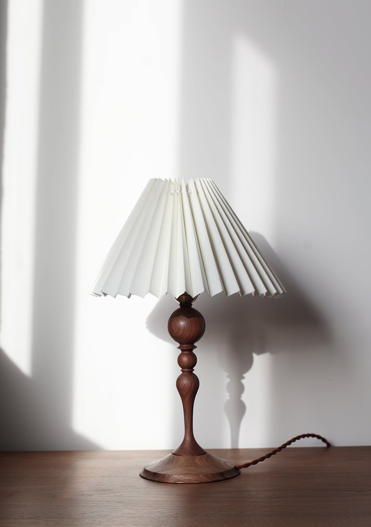 Bellini Wooden Turned Table Lamp