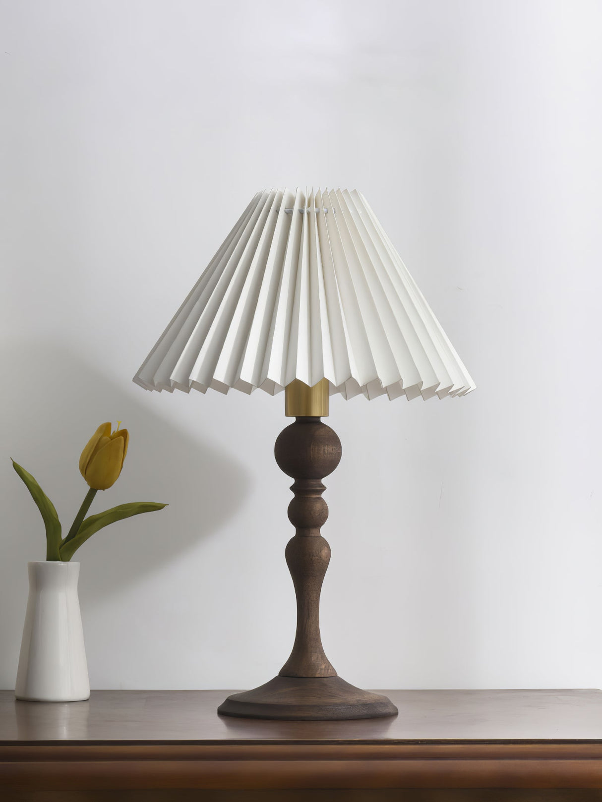 Bellini Wooden Turned Table Lamp